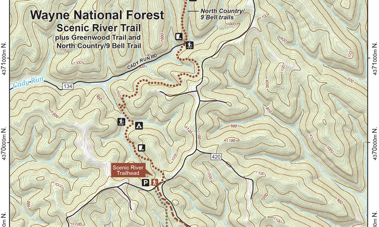 Scenic River – Greenwood Trail Loop & 9 Bell Connector In Wayne 